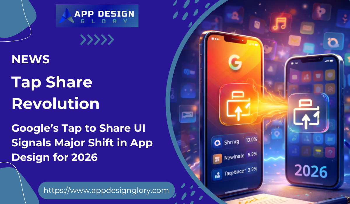 Google’s Tap to Share UI Signals Major Shift in App Design for 2026