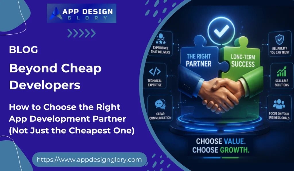 How to Choose the Right App Development Partner (Not Just the Cheapest One)
