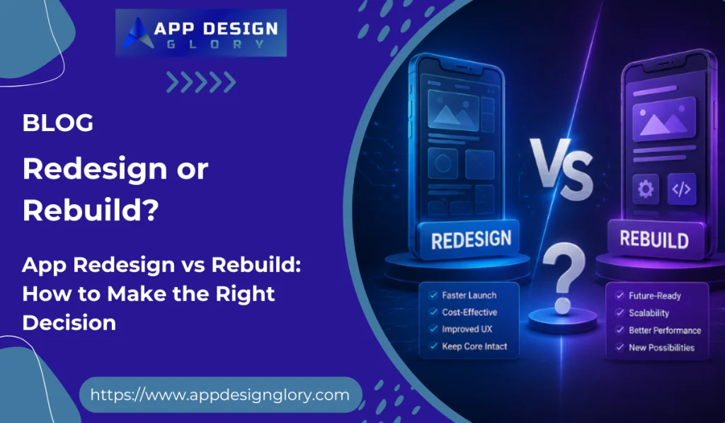App Redesign vs Rebuild: How to Make the Right Decision